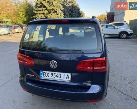 Синий Фольксваген Туран, объемом двигателя 1.6 л и пробегом 252 тыс. км за 8500 $, фото 4 на Automoto.ua