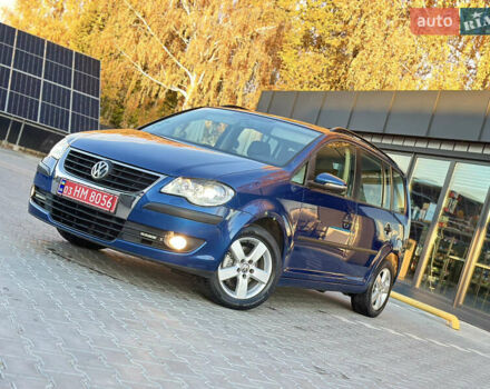 Синий Фольксваген Туран, объемом двигателя 1.4 л и пробегом 220 тыс. км за 7600 $, фото 6 на Automoto.ua