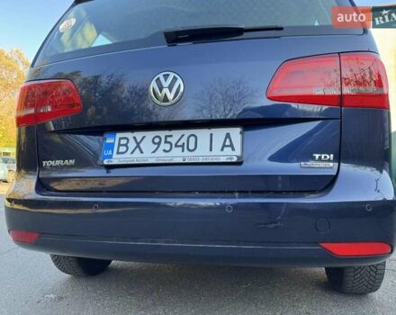Синий Фольксваген Туран, объемом двигателя 1.6 л и пробегом 252 тыс. км за 8500 $, фото 7 на Automoto.ua