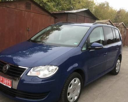 Синий Фольксваген Туран, объемом двигателя 1.6 л и пробегом 214 тыс. км за 7500 $, фото 7 на Automoto.ua