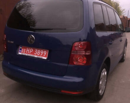 Синий Фольксваген Туран, объемом двигателя 1.6 л и пробегом 214 тыс. км за 7500 $, фото 12 на Automoto.ua