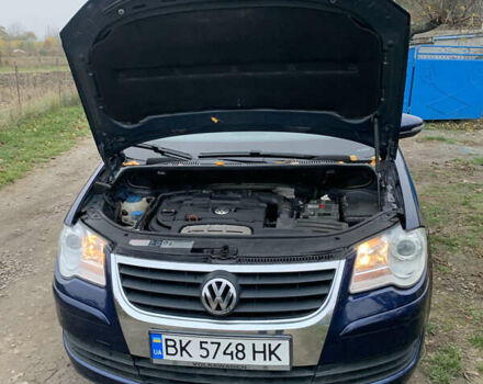 Синий Фольксваген Туран, объемом двигателя 1.39 л и пробегом 190 тыс. км за 6500 $, фото 9 на Automoto.ua