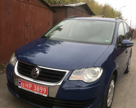 Синий Фольксваген Туран, объемом двигателя 1.6 л и пробегом 214 тыс. км за 7500 $, фото 9 на Automoto.ua