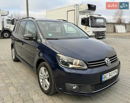 Синий Фольксваген Туран, объемом двигателя 2 л и пробегом 278 тыс. км за 11600 $, фото 1 на Automoto.ua