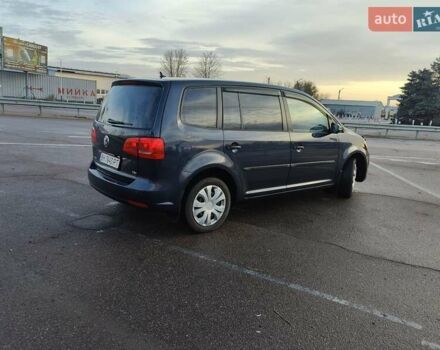 Синий Фольксваген Туран, объемом двигателя 1.4 л и пробегом 154 тыс. км за 10700 $, фото 2 на Automoto.ua