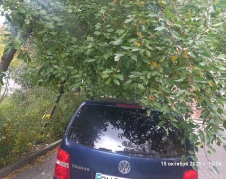 Фольксваген Туран 2005 в Сумах на Automoto.ua Синий Фольксваген Туран, объемом двигателя 1 л и пробегом 250 тыс. км за 6299 $, фото 1 на Automoto.ua