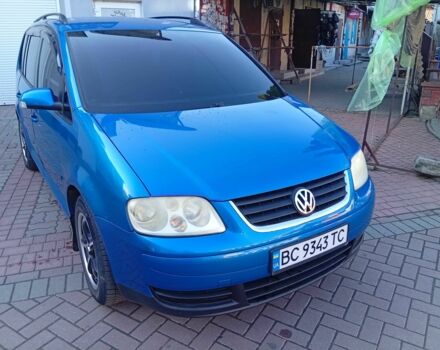 Синий Фольксваген Туран, объемом двигателя 1.6 л и пробегом 229 тыс. км за 5000 $, фото 6 на Automoto.ua