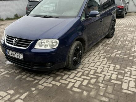 Синій Фольксваген Туран, об'ємом двигуна 2 л та пробігом 380 тис. км за 1800 $, фото 1 на Automoto.ua