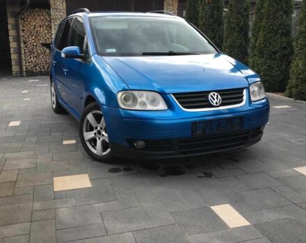 Синий Фольксваген Туран, объемом двигателя 2 л и пробегом 340 тыс. км за 2650 $, фото 1 на Automoto.ua