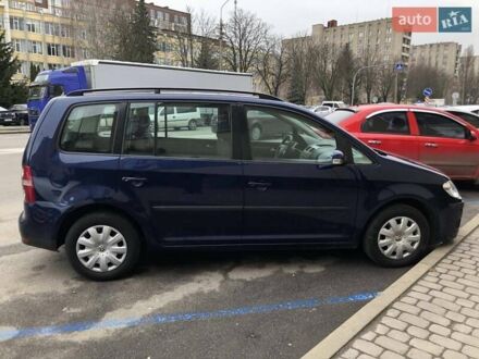 Синій Фольксваген Туран, об'ємом двигуна 1.6 л та пробігом 186 тис. км за 8300 $, фото 1 на Automoto.ua