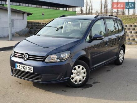 Фольксваген Туран 2011 у Києві на Automoto.ua Синій Фольксваген Туран, об'ємом двигуна 1.2 л та пробігом 214 тис. км за 7300 $, фото 1 на Automoto.ua