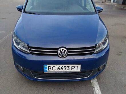 Синий Фольксваген Туран, объемом двигателя 2 л и пробегом 292 тыс. км за 11700 $, фото 1 на Automoto.ua