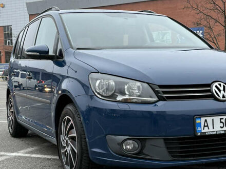 Синій Фольксваген Туран, об'ємом двигуна 1.39 л та пробігом 203 тис. км за 8999 $, фото 1 на Automoto.ua