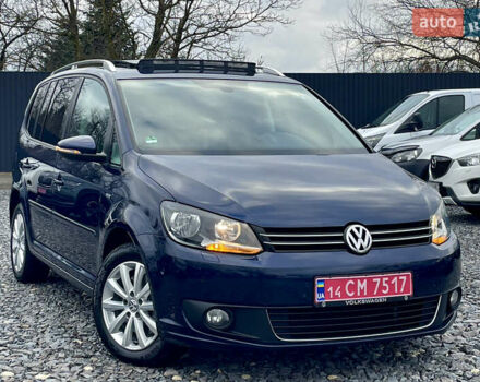 Синий Фольксваген Туран, объемом двигателя 2 л и пробегом 272 тыс. км за 12350 $, фото 1 на Automoto.ua