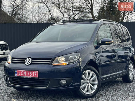 Синий Фольксваген Туран, объемом двигателя 2 л и пробегом 272 тыс. км за 12499 $, фото 1 на Automoto.ua