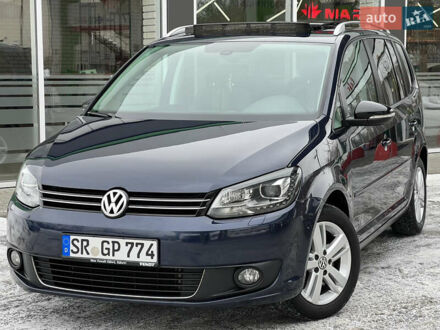 Синий Фольксваген Туран, объемом двигателя 2 л и пробегом 170 тыс. км за 13999 $, фото 1 на Automoto.ua