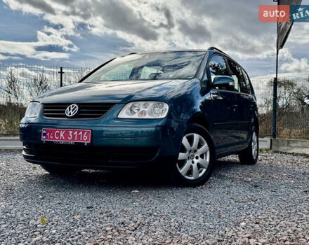 Зеленый Фольксваген Туран, объемом двигателя 1.6 л и пробегом 186 тыс. км за 5150 $, фото 14 на Automoto.ua