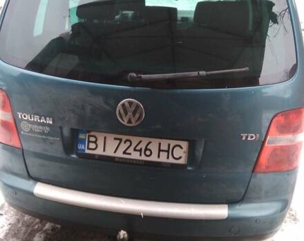 Зеленый Фольксваген Туран, объемом двигателя 1.9 л и пробегом 328 тыс. км за 6000 $, фото 7 на Automoto.ua