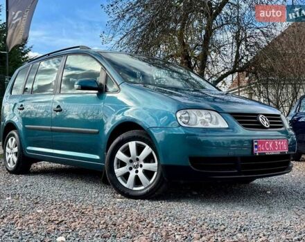 Зеленый Фольксваген Туран, объемом двигателя 1.6 л и пробегом 186 тыс. км за 5150 $, фото 3 на Automoto.ua