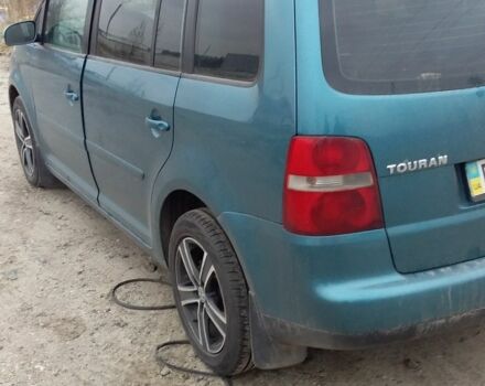 Зеленый Фольксваген Туран, объемом двигателя 2 л и пробегом 200 тыс. км за 4199 $, фото 5 на Automoto.ua