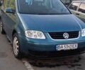 Зеленый Фольксваген Туран, объемом двигателя 1.9 л и пробегом 190 тыс. км за 6750 $, фото 1 на Automoto.ua