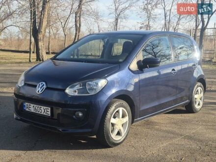 Фольксваген Ап 2013 в Кривом Роге на Automoto.ua Синий Фольксваген Ап, объемом двигателя 1 л и пробегом 56 тыс. км за 7000 $, фото 1 на Automoto.ua