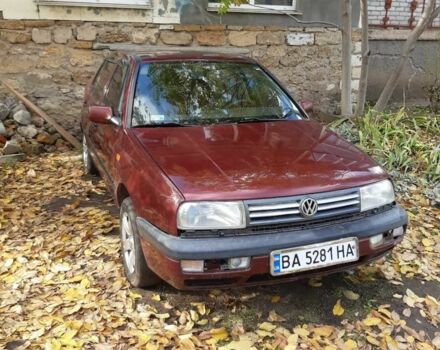 Красный Фольксваген Венто, объемом двигателя 1.8 л и пробегом 286 тыс. км за 2100 $, фото 1 на Automoto.ua