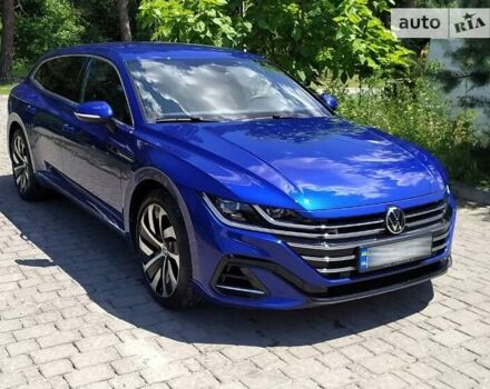 Синий Фольксваген Arteon Shooting Brake, объемом двигателя 2 л и пробегом 30 тыс. км за 49300 $, фото 2 на Automoto.ua