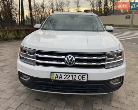 Білий Фольксваген Atlas, об'ємом двигуна 3.6 л та пробігом 114 тис. км за 22280 $, фото 5 на Automoto.ua