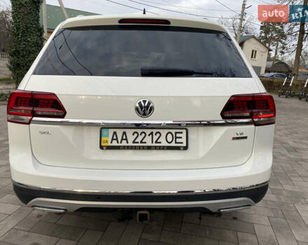 Білий Фольксваген Atlas, об'ємом двигуна 3.6 л та пробігом 114 тис. км за 22280 $, фото 10 на Automoto.ua
