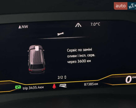 Белый Фольксваген Atlas, объемом двигателя 2 л и пробегом 87 тыс. км за 24999 $, фото 19 на Automoto.ua