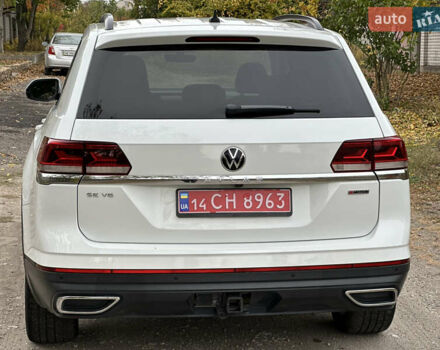 Белый Фольксваген Atlas, объемом двигателя 3.6 л и пробегом 83 тыс. км за 25500 $, фото 4 на Automoto.ua