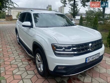 Білий Фольксваген Atlas, об'ємом двигуна 3.6 л та пробігом 174 тис. км за 21500 $, фото 1 на Automoto.ua