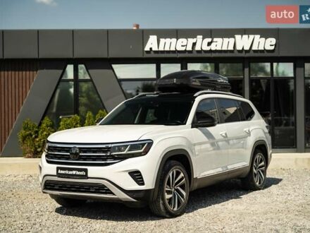 Белый Фольксваген Atlas, объемом двигателя 3.6 л и пробегом 80 тыс. км за 29900 $, фото 1 на Automoto.ua