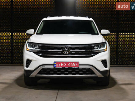 Белый Фольксваген Atlas, объемом двигателя 3.6 л и пробегом 101 тыс. км за 26700 $, фото 1 на Automoto.ua