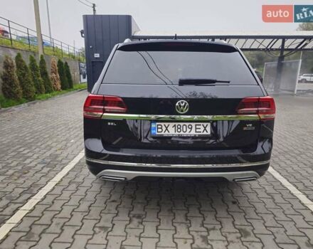 Черный Фольксваген Atlas, объемом двигателя 3.6 л и пробегом 90 тыс. км за 25500 $, фото 4 на Automoto.ua