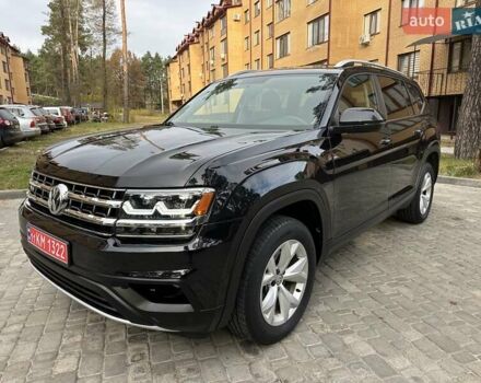 Чорний Фольксваген Atlas, об'ємом двигуна 2 л та пробігом 193 тис. км за 17950 $, фото 48 на Automoto.ua