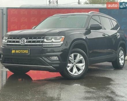 Черный Фольксваген Atlas, объемом двигателя 2 л и пробегом 161 тыс. км за 20800 $, фото 1 на Automoto.ua