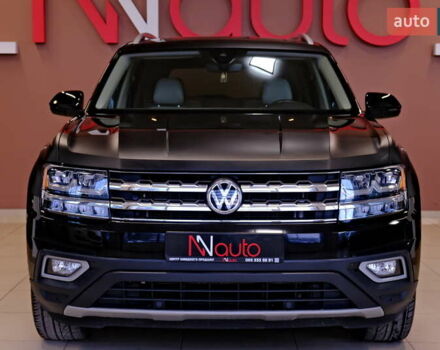 Черный Фольксваген Atlas, объемом двигателя 3.6 л и пробегом 96 тыс. км за 19900 $, фото 1 на Automoto.ua