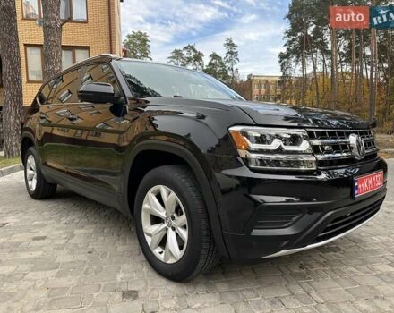 Чорний Фольксваген Atlas, об'ємом двигуна 2 л та пробігом 193 тис. км за 17950 $, фото 51 на Automoto.ua