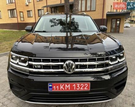 Чорний Фольксваген Atlas, об'ємом двигуна 2 л та пробігом 193 тис. км за 17950 $, фото 49 на Automoto.ua