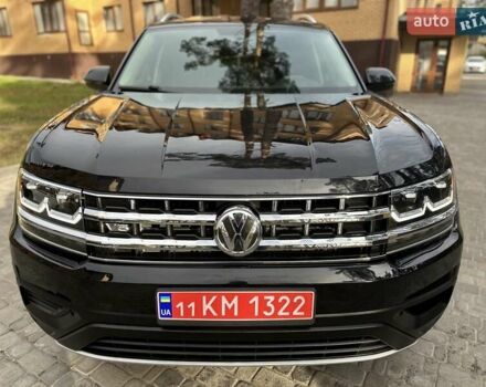 Чорний Фольксваген Atlas, об'ємом двигуна 2 л та пробігом 193 тис. км за 17950 $, фото 7 на Automoto.ua