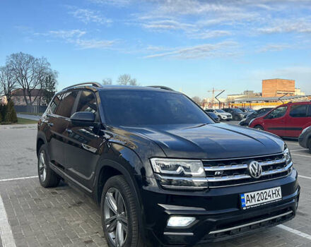 Черный Фольксваген Atlas, объемом двигателя 3.6 л и пробегом 122 тыс. км за 25000 $, фото 6 на Automoto.ua