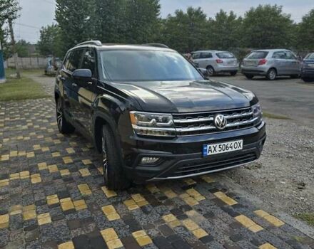Черный Фольксваген Atlas, объемом двигателя 3.6 л и пробегом 58 тыс. км за 23900 $, фото 1 на Automoto.ua