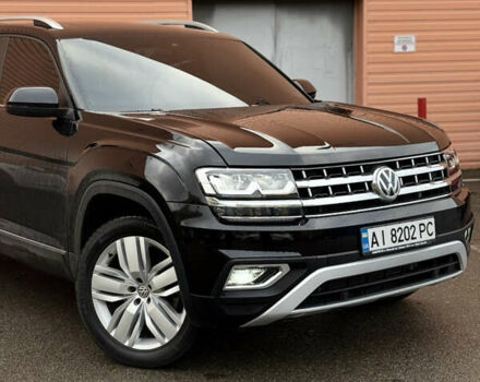 Черный Фольксваген Atlas, объемом двигателя 3.6 л и пробегом 80 тыс. км за 19900 $, фото 1 на Automoto.ua