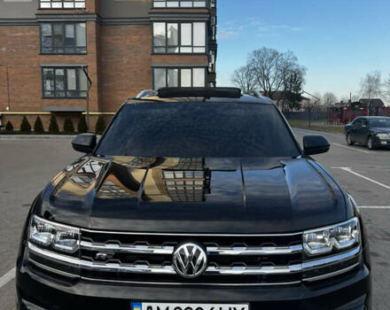 Черный Фольксваген Atlas, объемом двигателя 3.6 л и пробегом 122 тыс. км за 25000 $, фото 18 на Automoto.ua