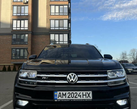 Черный Фольксваген Atlas, объемом двигателя 3.6 л и пробегом 122 тыс. км за 25000 $, фото 15 на Automoto.ua