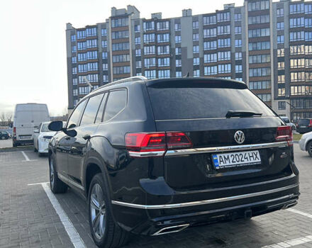 Черный Фольксваген Atlas, объемом двигателя 3.6 л и пробегом 122 тыс. км за 25000 $, фото 7 на Automoto.ua
