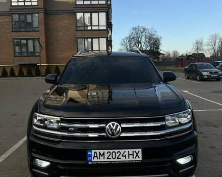 Черный Фольксваген Atlas, объемом двигателя 3.6 л и пробегом 122 тыс. км за 25000 $, фото 16 на Automoto.ua