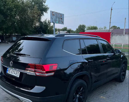 Черный Фольксваген Atlas, объемом двигателя 1.98 л и пробегом 110 тыс. км за 22000 $, фото 2 на Automoto.ua